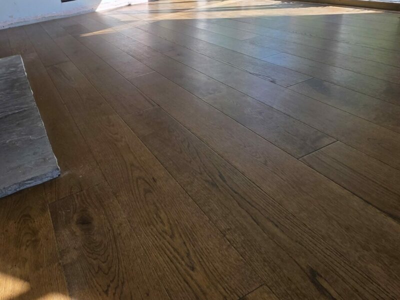 Furlong Flooring Engineered Wood - Emerald Multi 189 - Oak Rustic Smoke Stain