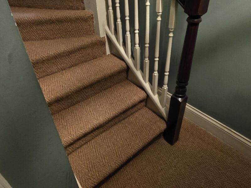 Alternative Flooring - Coir Herringbone Natural